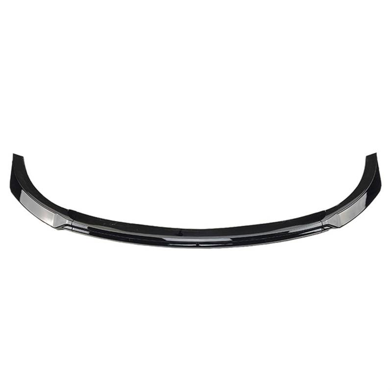 Auto Front Bumper Lip Body Kit Auto Vorderen Stoßfänger Lip Spoiler Diffusor Splitter Körper Kit Schürzen Abdeckung Schutz Trim Für Tesla Für Modell Für Y 2020 2021 2022 Auto Frontspoiler(Glossy black von BeiZhengbhD