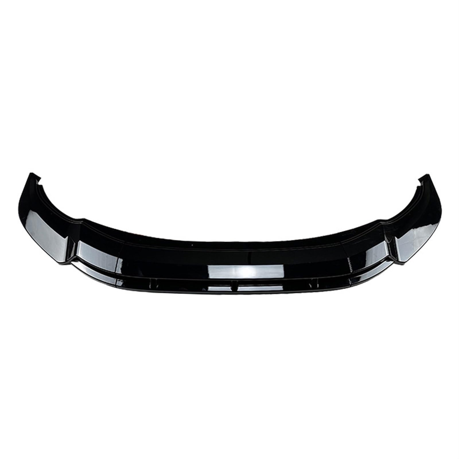 Auto Front Bumper Lip Body Kit Auto Vorderen Stoßfänger Lip Spoiler Diffusor Splitter Körper Kit Schürzen Abdeckung Schutz Trim Für Tiguan Für Rleitung 2021 2022 2023 2024 Auto Frontspoiler(Glossy bla von BeiZhengbhD