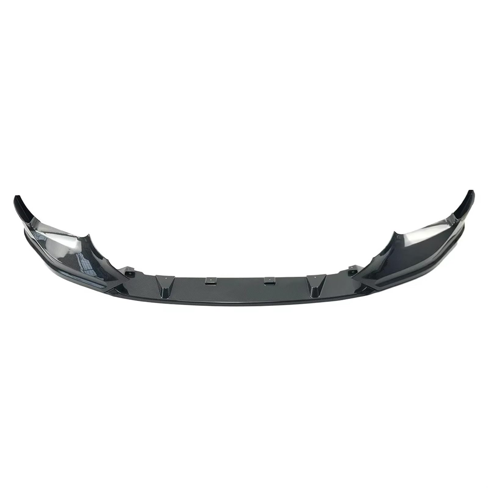 Auto Front Bumper Lip Body Kit Auto Vorderen Stoßfänger Lip Spoiler Seite Splitter Diffusor Schutz Trim Für F90 Für M5 Für M5C 2018 2019 2020 Auto Frontspoiler(Carbon Fiber Style) von BeiZhengbhD