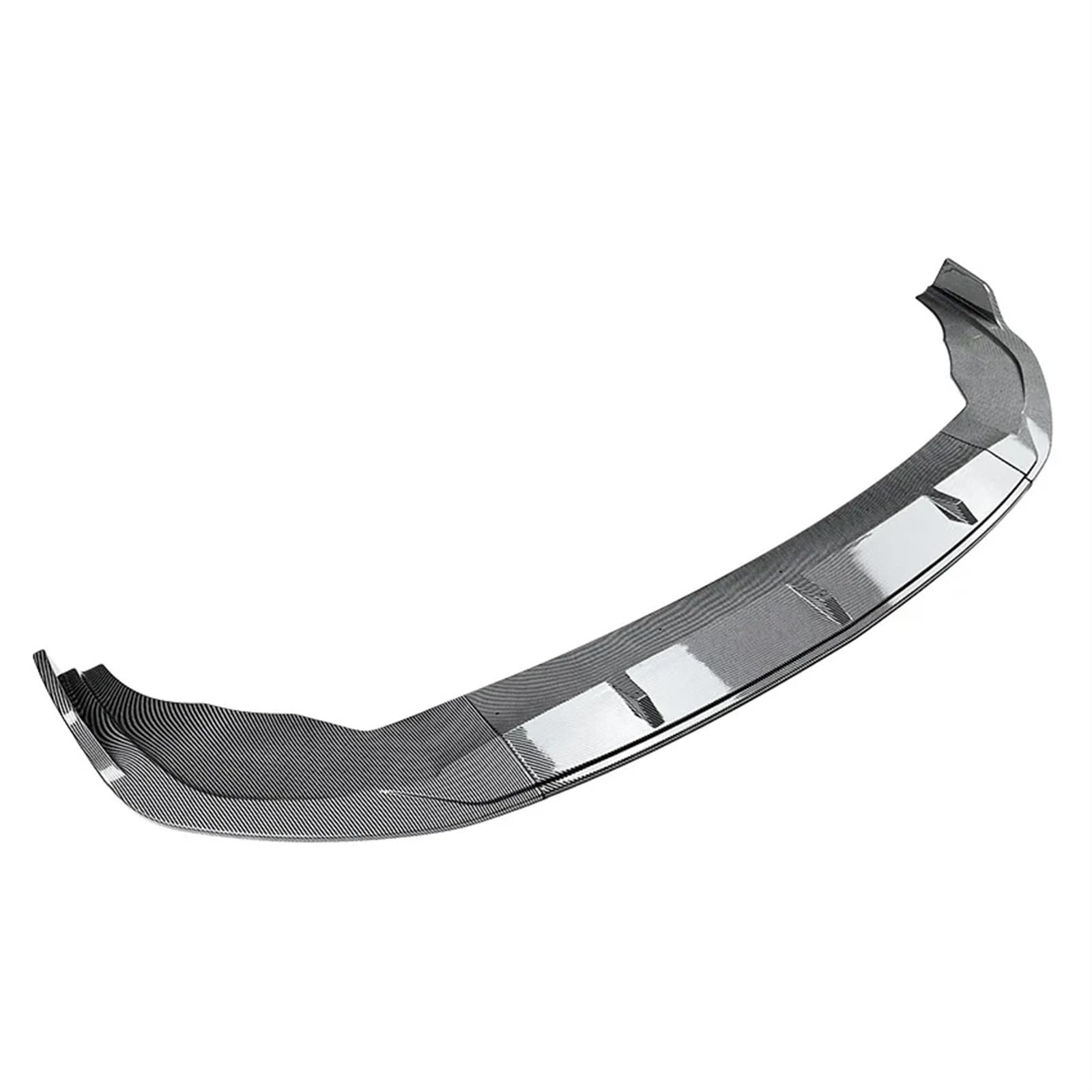 Auto Front Bumper Lip Body Kit Auto Vorderen Stoßfänger Lip Spoiler Splitter Deflektor Körper Kit Guards Für 2-Serie Für F44 Für Sport Für 218i Für 220i 2023 2024 Auto Frontspoiler(Carbon Fiber Look) von BeiZhengbhD