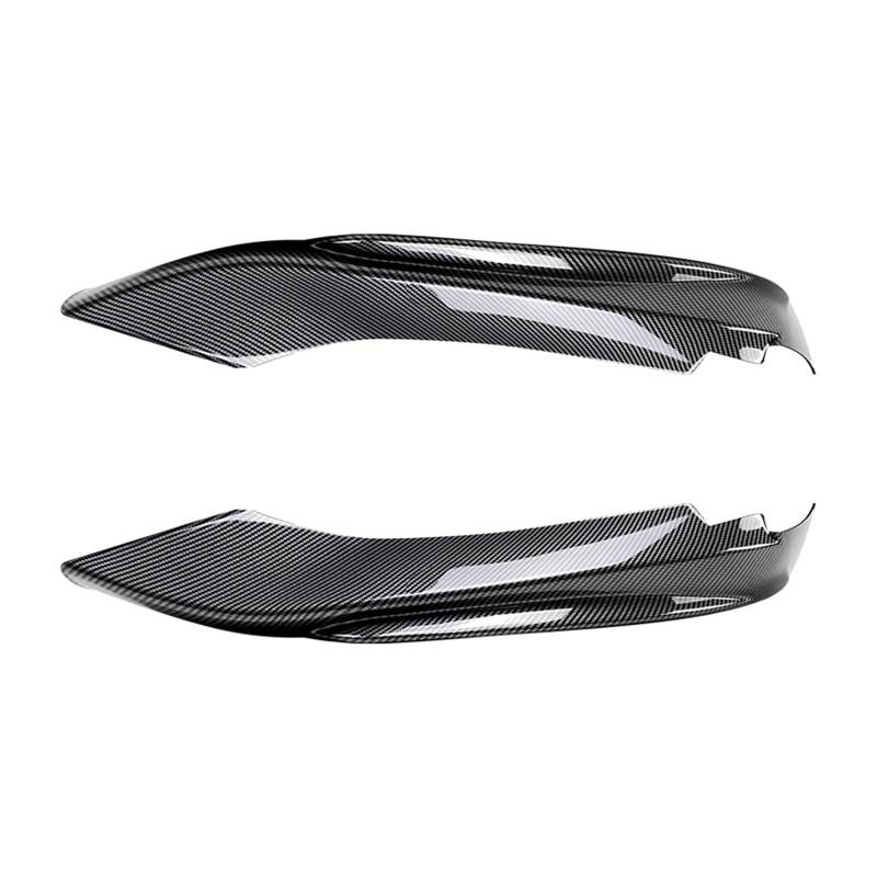 Auto Front Bumper Lip Body Kit Auto Vorderseite Spoiler Abdeckung Untere Splitter Lippe Für 4-Serie Für F32 Für F33 Für F36 Für Tech 2014 2015 2016 2017 2018 2019 2020 Auto Frontspoiler(Carbon Fiber L von BeiZhengbhD