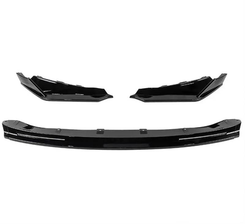 Auto Front Bumper Lip Body Kit Front Lip Klinge Schutz Schutz Abdeckung Front Lower Splitter Spoiler Auto Körper Kit Für M3 Für G80 Für M4 Für G82 2021 2022 2023 Auto Frontspoiler(Glossy Black) von BeiZhengbhD