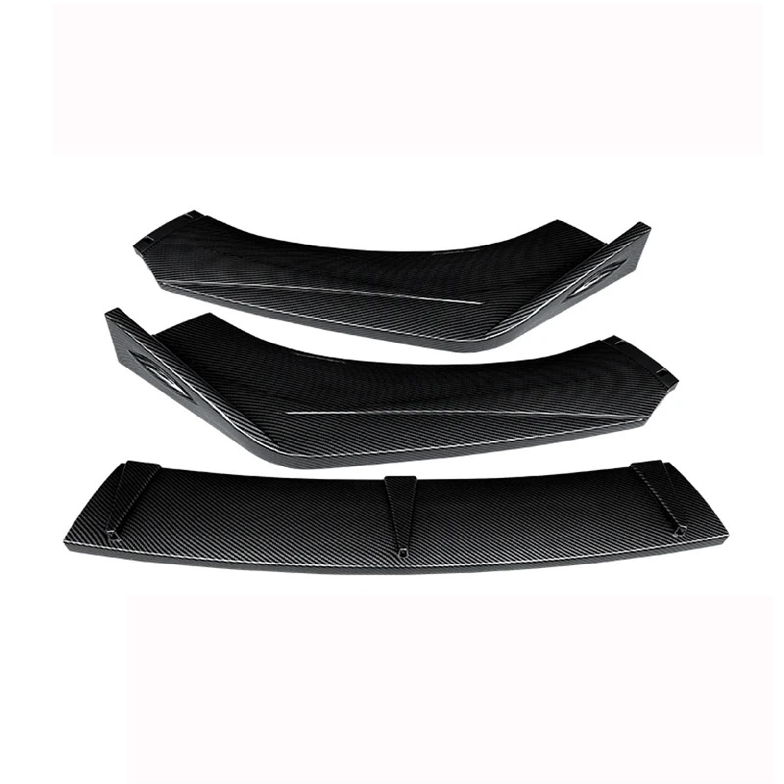 Auto Front Bumper Lip Body Kit Front Stoßstange Splitter Lip Diffusor Spoiler Body Kit Schutz Front Schaufel Auto Teile Front Lip Für A1 2011-2014 2015 2016 2017 2018 2019 Auto Frontspoiler(Matte Blac von BeiZhengbhD