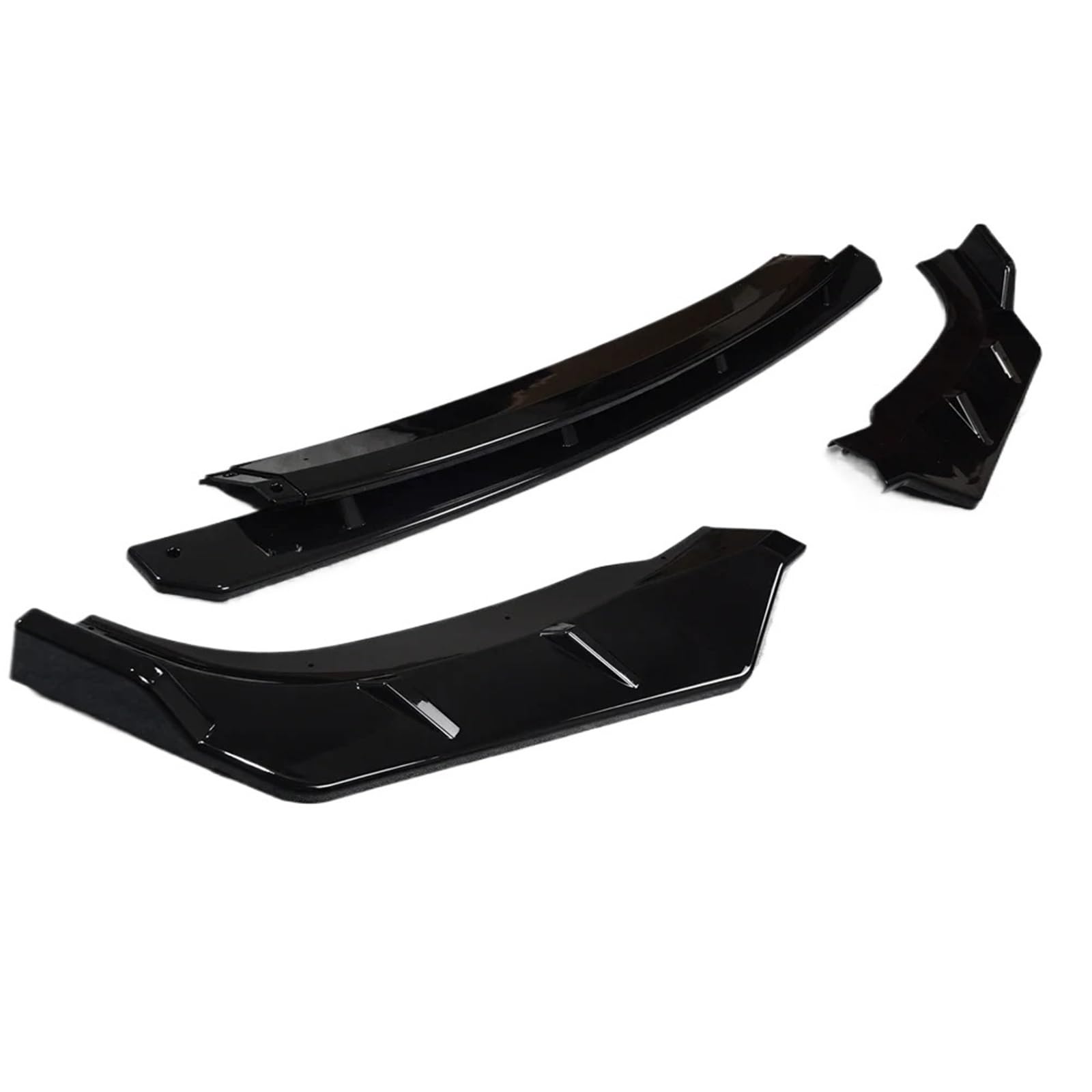 Auto Front Bumper Lip Body Kit Frontschürze Lip Spoiler Diffusor Körper Modifikation Zubehör Für X1 Für F48 Für F49 2016 2017 2018 2019 2020 2021 2022 Auto Frontspoiler(Gloss Black) von BeiZhengbhD