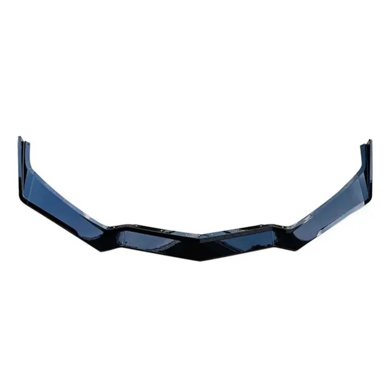 Auto Front Bumper Lip Body Kit Frontschürze Lip Spoiler Diffusor Splitter Auto Zubehör Rock Bord Stoßstange Schutz Für Chevrolet Für Corvette Für C8 2020 2021 2022 Auto Frontspoiler(Gloss Black) von BeiZhengbhD