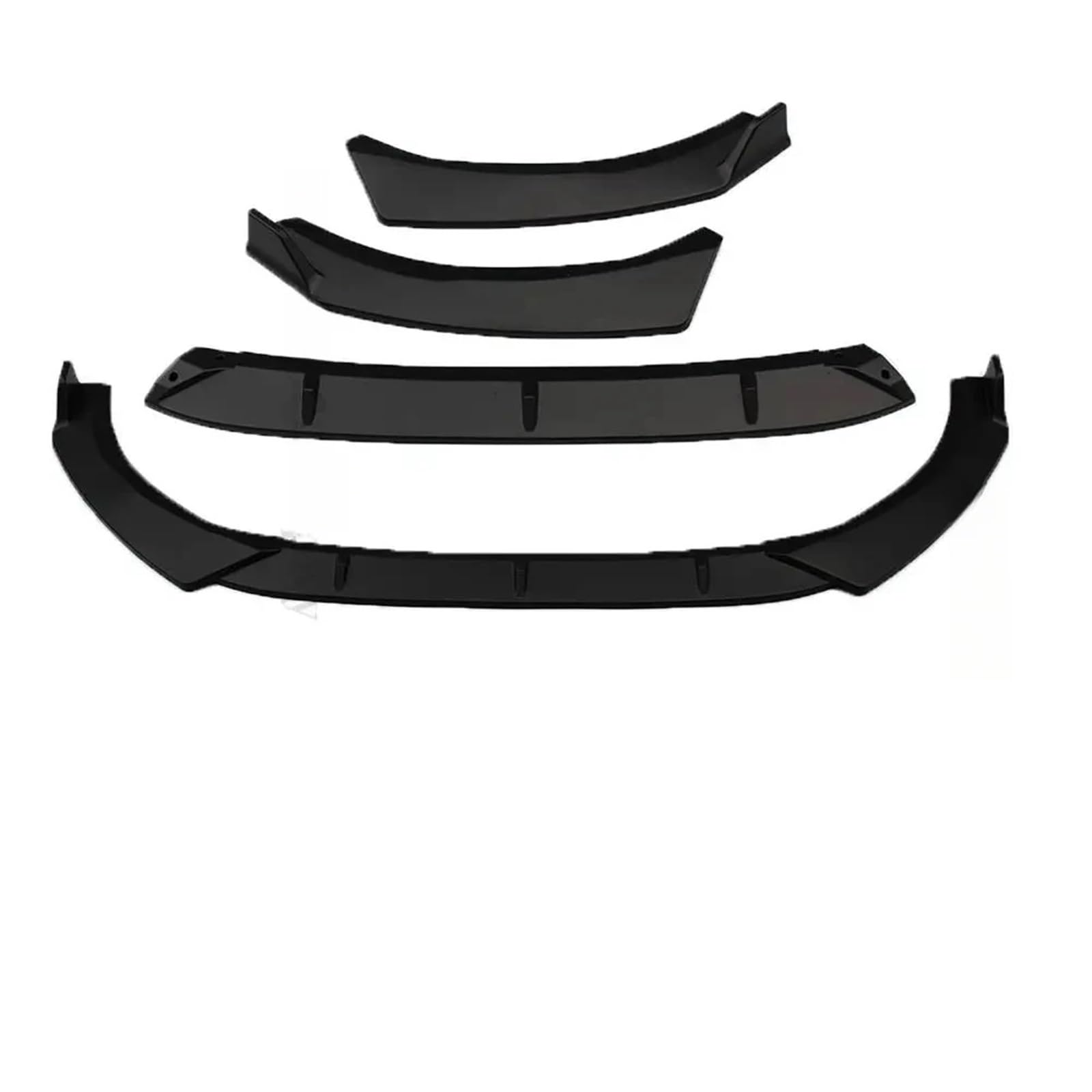 Auto Front Bumper Lip Body Kit Frontschürze Spoiler Diffusor Körper Modifikation Teile Für Kia Für K5 2020 2021 2022 2023 Auto Frontspoiler(Matte Black) von BeiZhengbhD