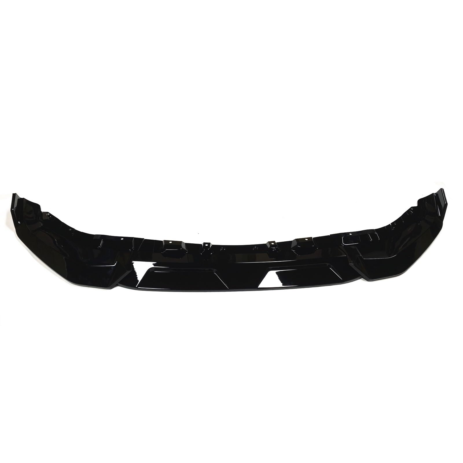 Auto Front Bumper Lip Body Kit Frontschürze Spoiler Lippe Auto Untere Schutz Platte Splitter Für G07 Für X7 2023-2024 Auto Frontspoiler(Glossy Black) von BeiZhengbhD