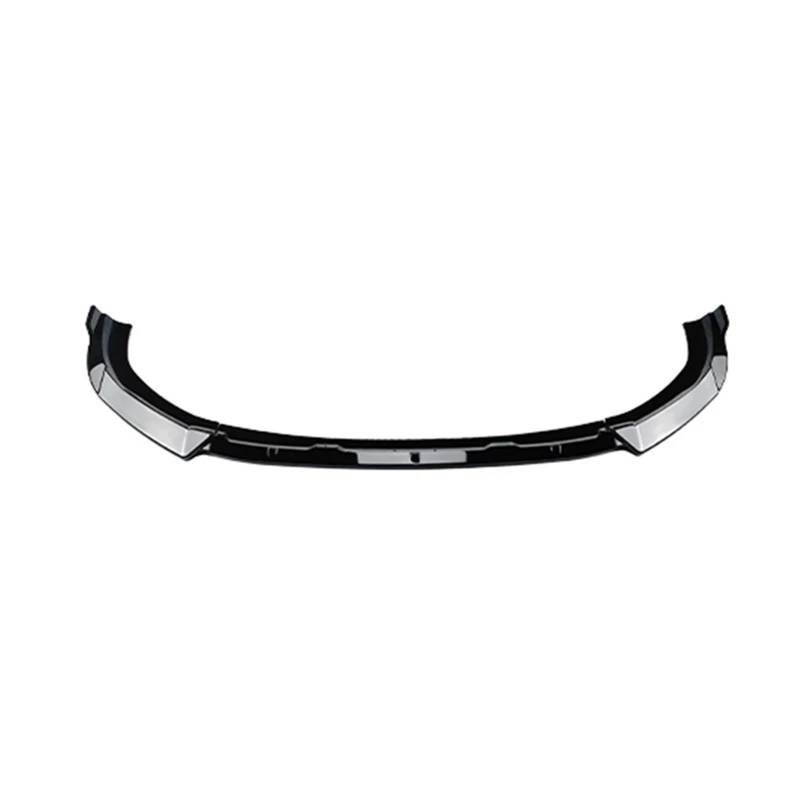 Auto Front Bumper Lip Body Kit Frontstoßstangenlippenspoiler Für X1 Für U11 Für U12 Für Sport 2023 2024 Auto Frontspoiler(Glossy Black) von BeiZhengbhD