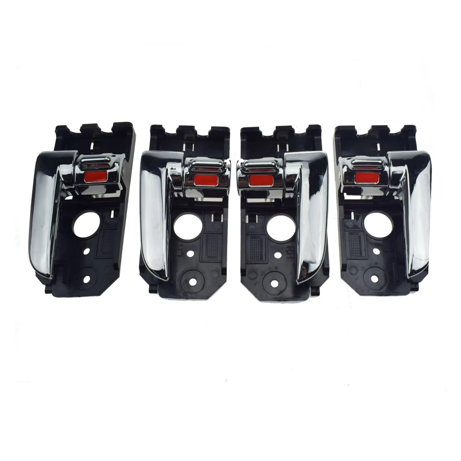 Auto Griff Innentür 4PCS Innen Türgriffe Vorne Hinten Links Rechts Für Kia Für Spectra Für Spectra5 2004 2005 2006 2007 2008 2009 826102F000 826202F000 Auto Innengriff(Chrome 4PCS) von BeiZhengbhD