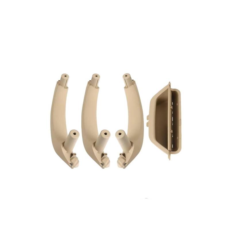 Auto Griff Innentür Für X3 Für X4 Für F25 Für F26 Auto Innen Tür Griff Links Rechts Innen Tür Panel Griff Pull Trim Abdeckung 51419209216 Auto Innengriff(Beige RHD 1 Set) von BeiZhengbhD