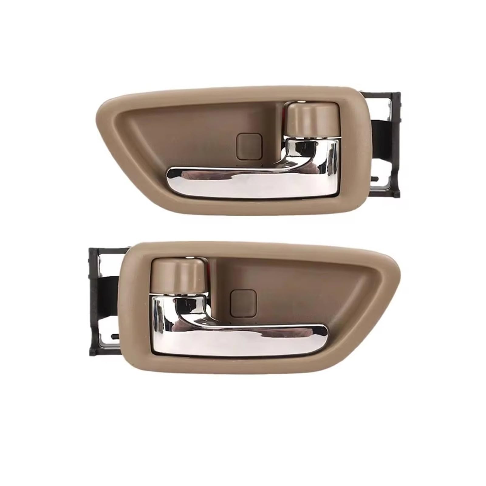 Auto Griff Innentür Innentürgriff Für Toyota Für Avalon 2000–2004 Für Sequoia 2001–2007 Links Und Rechts Beige Chrom Türgriff Auto Innengriff(Left and Right 2pcs) von BeiZhengbhD