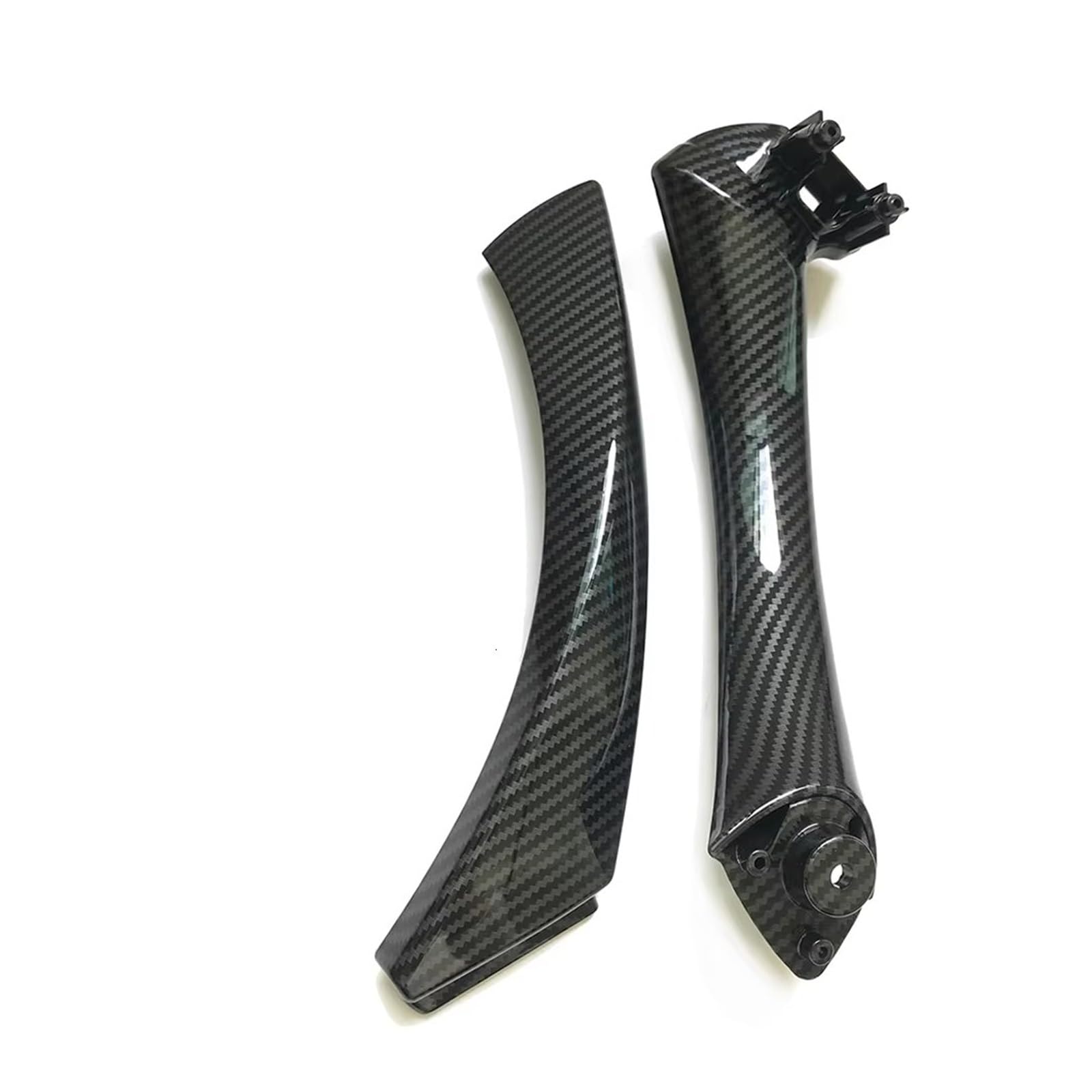 Auto Griff Innentür Links Rechts Innen Tür Pull Griff Mit Abdeckung Trim Für 3 Serie Für E90 Für E91 Für E92 316 318 320 325 328i Auto Innengriff(Carbonfiber Left) von BeiZhengbhD