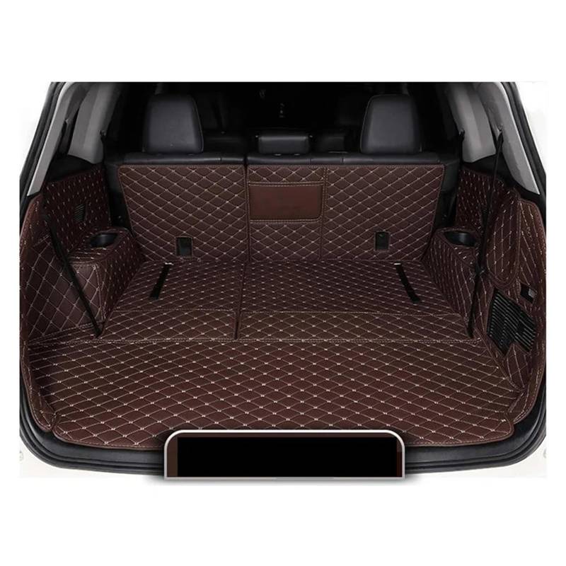 Autoschutzwanne Auto Vollständig Abgedeckt Anti-Schmutz-Schutz Tablett Cargo Liner Für Toyota Für Highlander Für Hybrid Für 7 Sitze 2022 2023 Kofferraumwanne(Full Cover C,Model B) von BeiZhengbhD