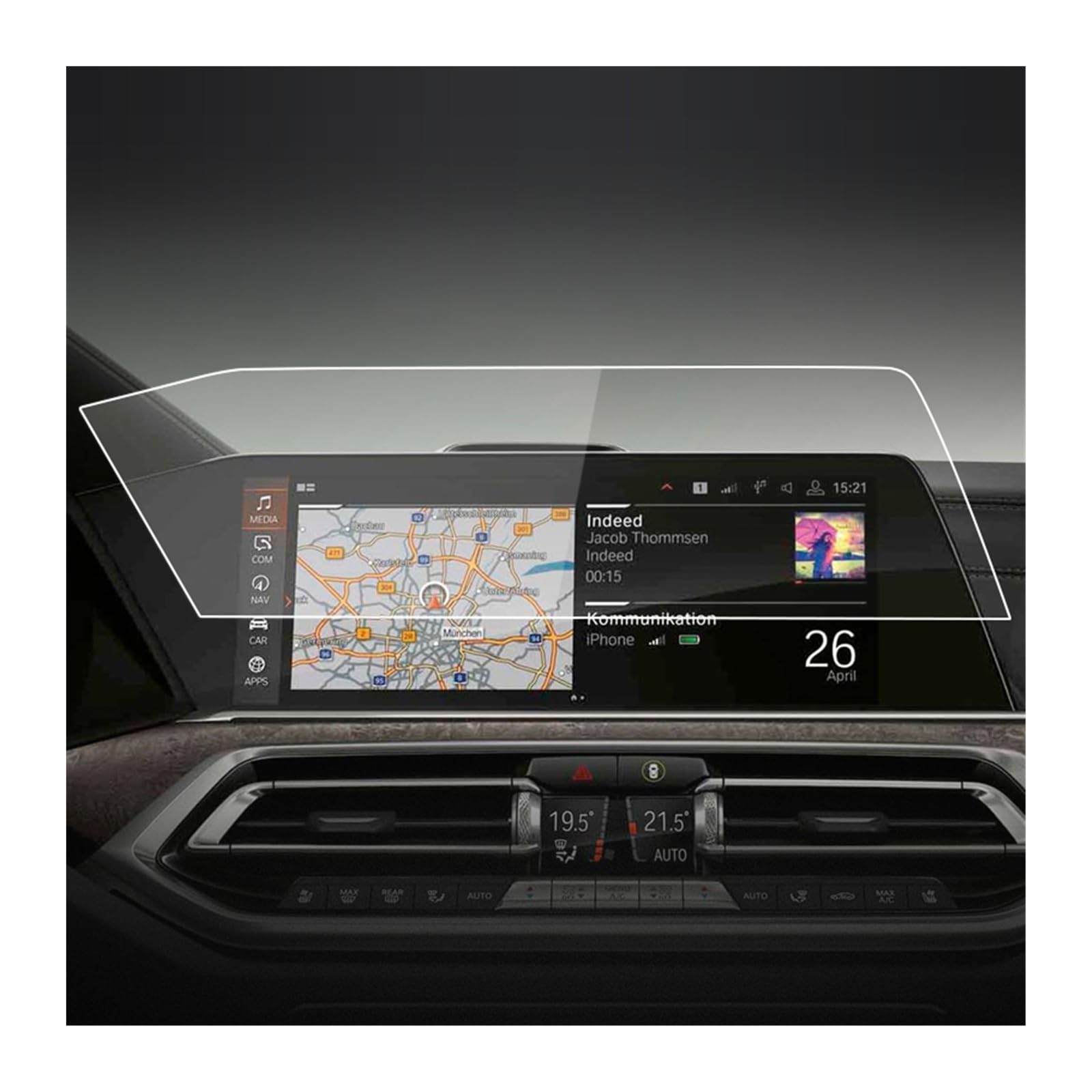 Navigation Schutzfolie 12,3 Zoll Für 2019 2020 2021 2022 Jahr Für X7 Dashboard-Navigationsmembran Auto-GPS-Display Bildschirmschutzfolie Aus Gehärtetem Glas GPS Displayschutzfolie(HD) von BeiZhengbhD