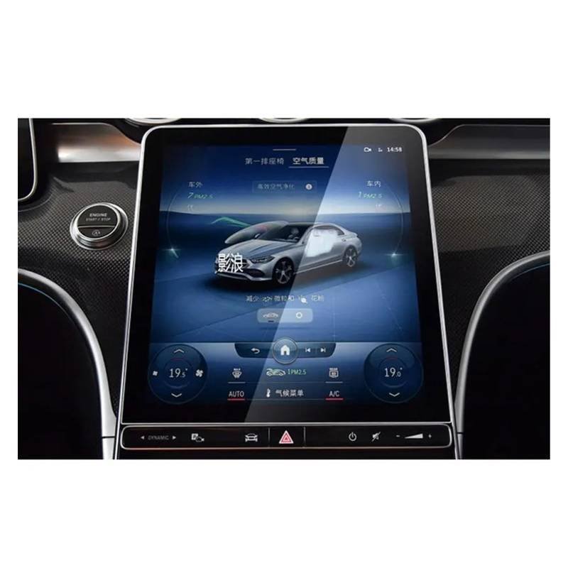 Navigation Schutzfolie Für Benz C-KLASSE Für W206 2022 2023 LCD-Bildschirm Gehärtetes Glas Schutzfolie Auto GPS-Navigation Schutzfolie GPS Displayschutzfolie von BeiZhengbhD