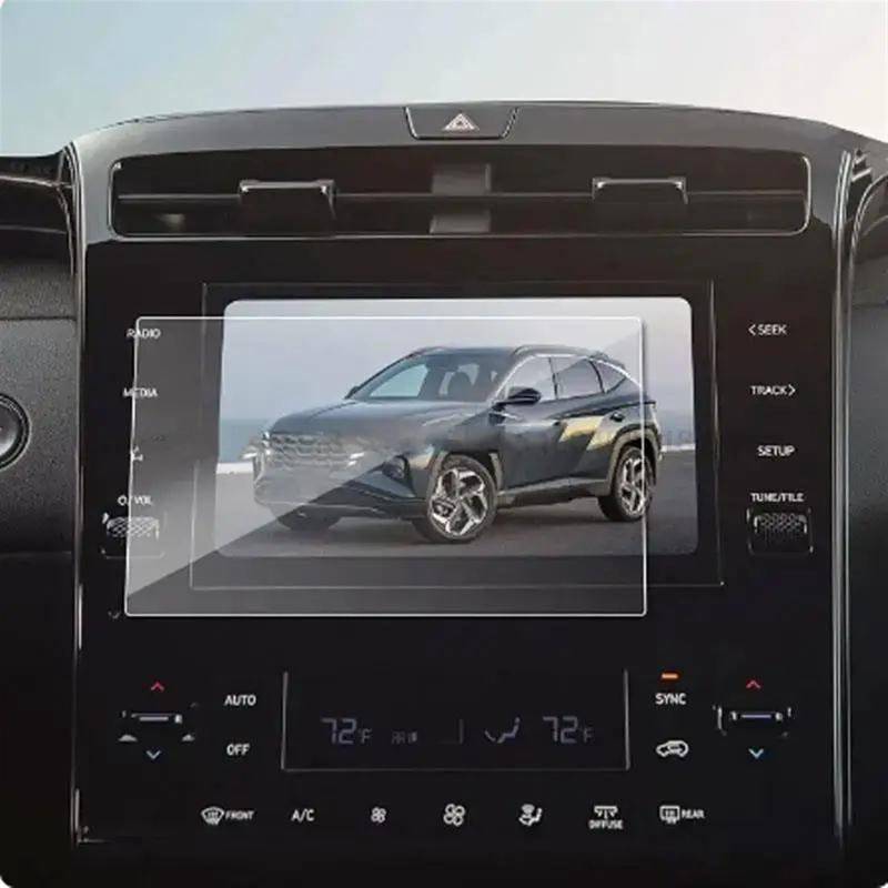 Navigation Schutzfolie Für Hyundai Für Tucson Für NX4 2022 2023 8 Zoll 10,25 Zoll GPS LCD Navigation Display Gehärtetes Glas Displayschutzfolie GPS Displayschutzfolie(8inch) von BeiZhengbhD