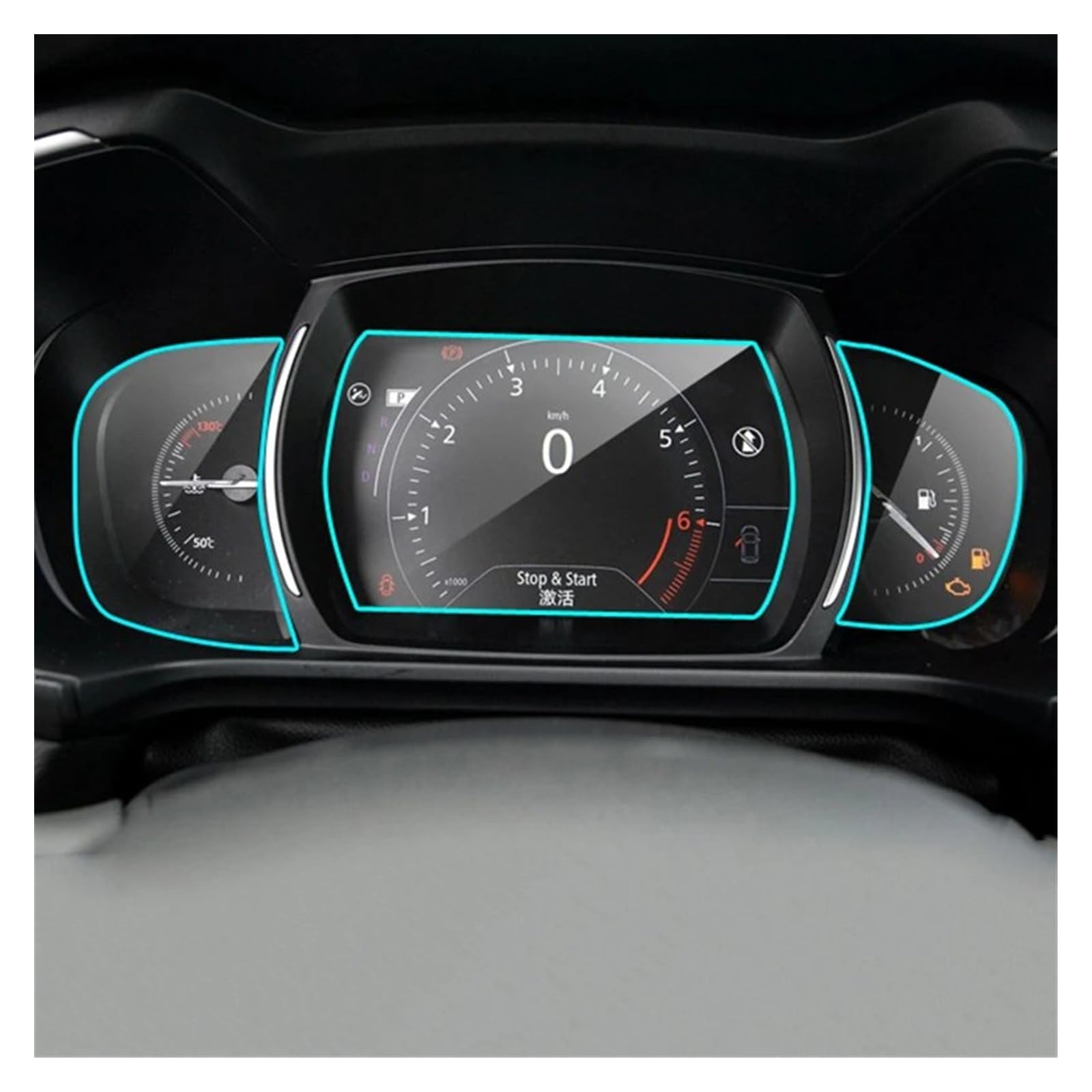 Navigation Schutzfolie Für Kadjar 2016 2017 2018 2019 PET Film Displayschutzfolie Auto Instrumententafelschutz Armaturenbrett Center Control Touchscreen GPS Displayschutzfolie von BeiZhengbhD