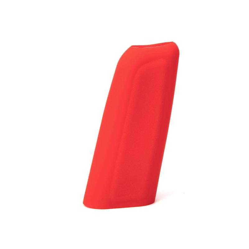 Schaltknauf Silikon-Schaltknauf-Abdeckung Für Die Handbremse Rutschfester Griff Schutzhülle Für Autos Schalthebelmanschetten Auto-Innenausstattung Schaltknauf(Red Handle Cover) von BeiZhengbhD