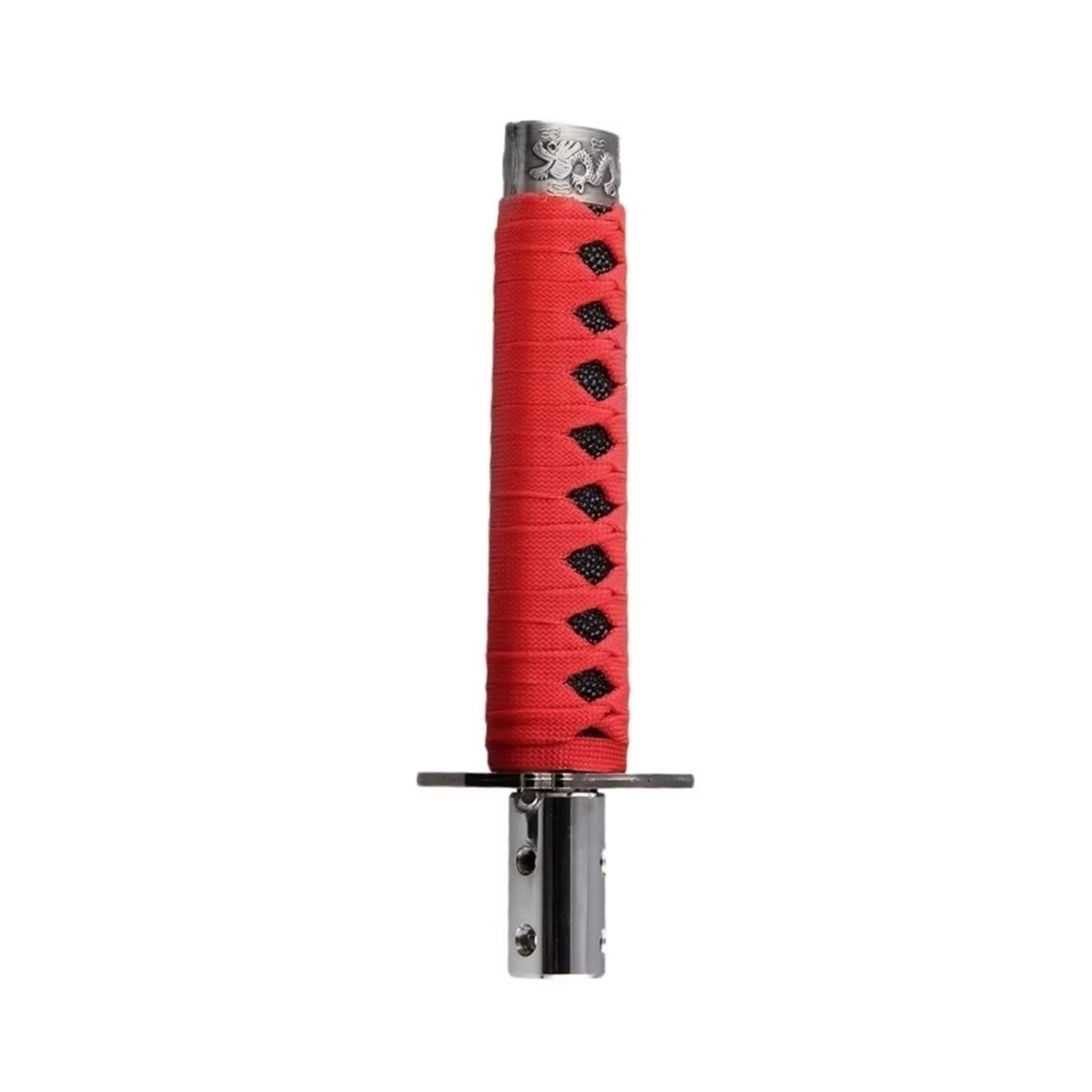 Schaltknauf Universal 200mm Oder 300mm Für JDM Katana Samurai Schwert Schaltknauf Shifter Mit Adapter Schaltknauf Auto Zubehör Schaltknauf(20CM red Set) von BeiZhengbhD