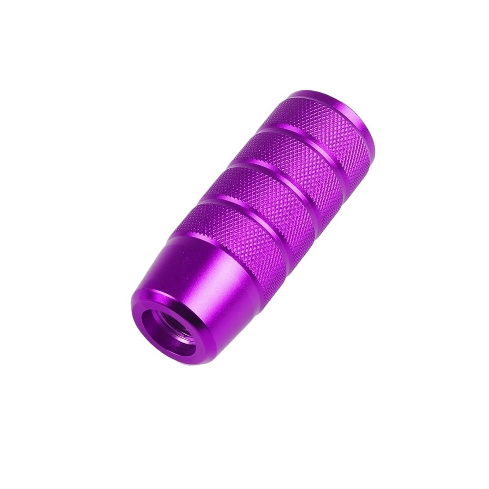 Schaltknauf Universal 95MM Nicht-Slip Schaltknauf Manuelle Übertragung Aluminium Rändel Schalthebel Knauf Schaltknauf(Purple) von BeiZhengbhD