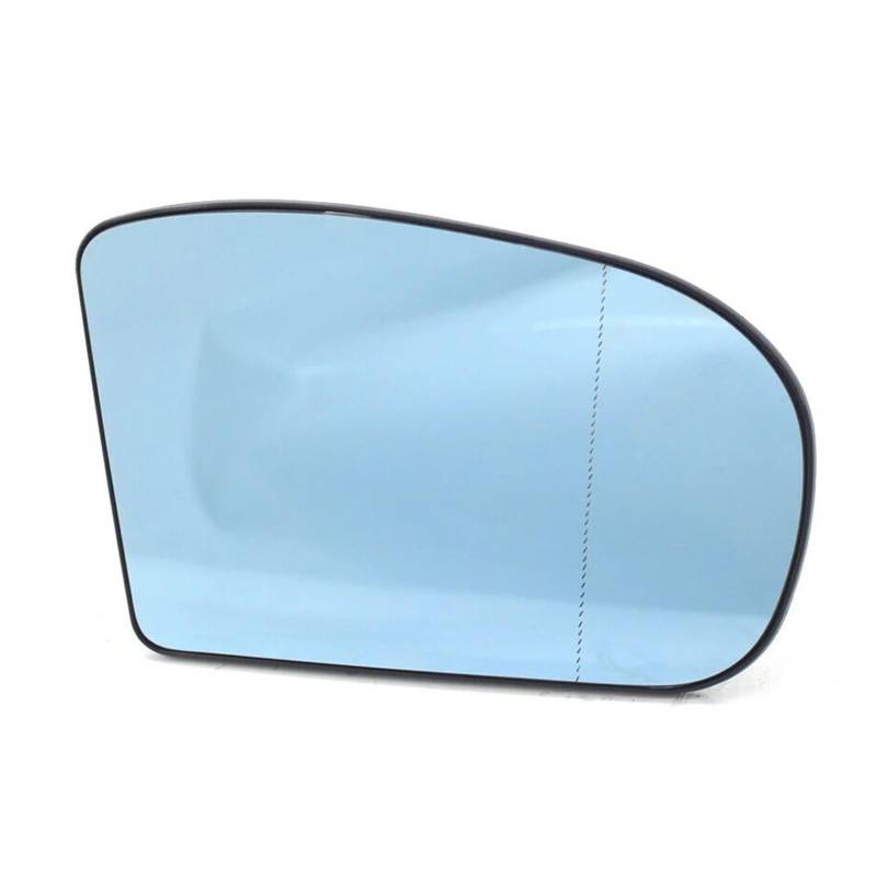 Türspiegelglas 1PCS Ersatz Für Benz Für W203 Für W211 Auto Seite Erhitzt Spiegel Glas Rückspiegel Objektiv Links Rechts 2038100121 2003 2004 2005 2006 Rearview Side Autotür Spiegelglas(Blue Right) von BeiZhengbhD