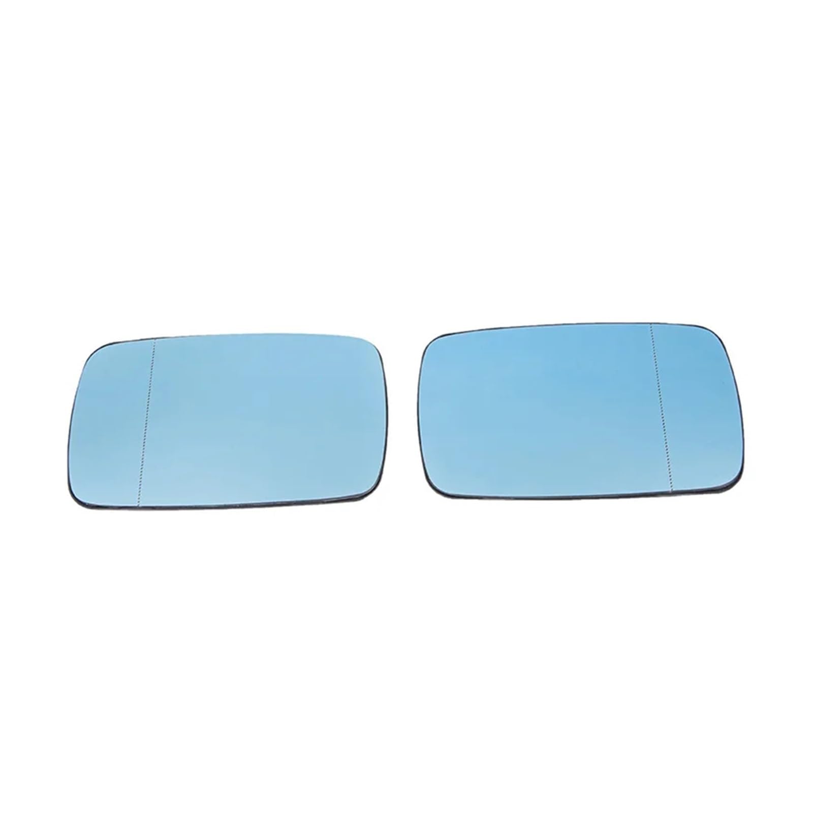 Türspiegelglas Für 3Serie Für 5Serie Für E46 Für E39 Sedan Wagon Compact 1997-2006 Auto Blau Vorderseite Rückspiegel Glas Objektiv Mit Erhitzt Rearview Side Autotür Spiegelglas(1 Pair) von BeiZhengbhD