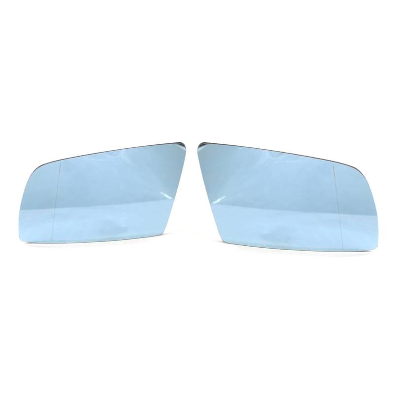 Türspiegelglas Für 5 Serie E60 E61 2003-2008 Auto Außenteile Seite Blau Beheizte Elektrische Weitwinkel Flügel Spiegel Glas Rearview Side Autotür Spiegelglas(A Pair Blue) von BeiZhengbhD