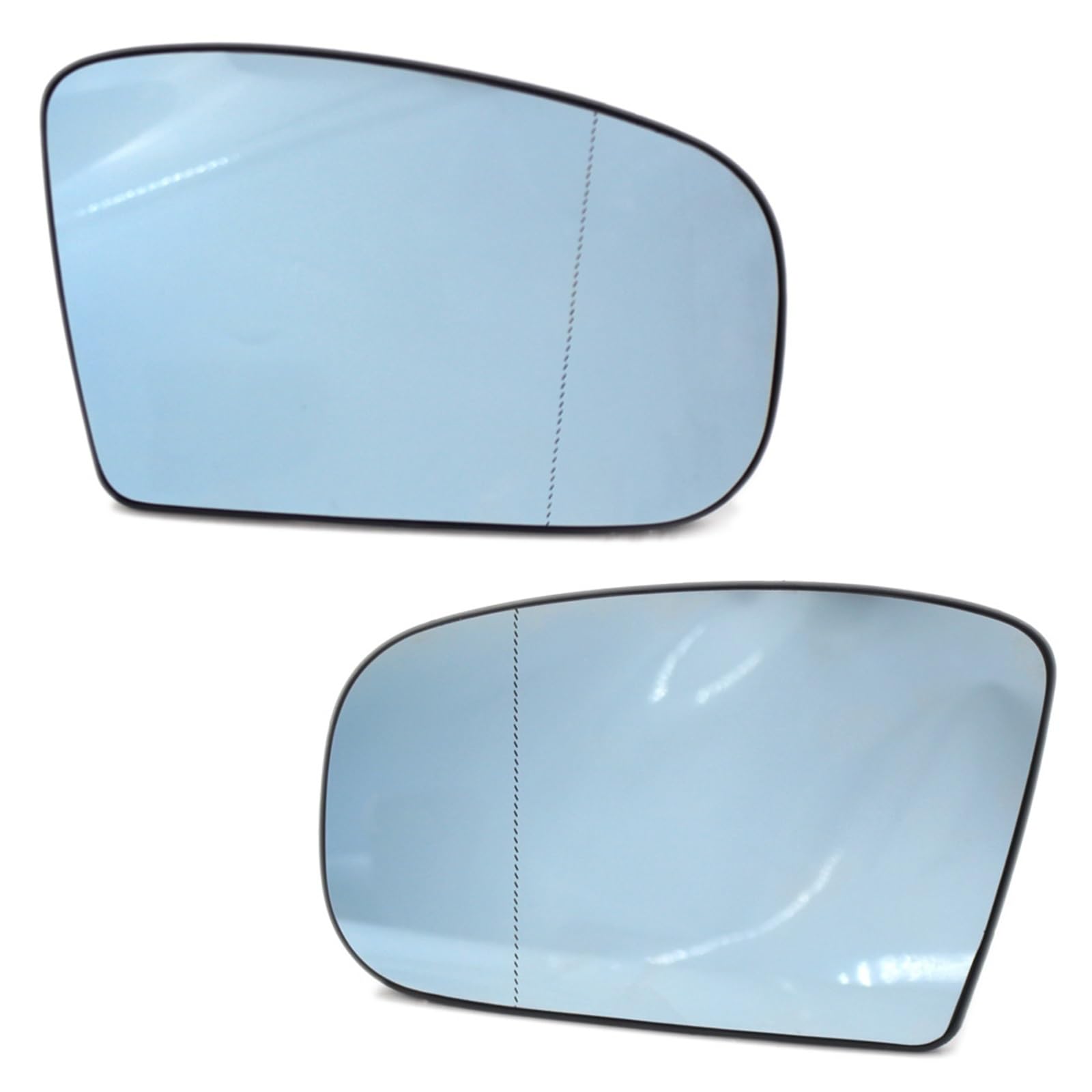 Türspiegelglas Für Benz Für W220 Für W215 2Pcs Seite Flügel Blau Spiegel Glas Weitwinkel Erhitzt Flügel Spiegel Glas Seite Spiegel Glas Rearview Side Autotür Spiegelglas von BeiZhengbhD