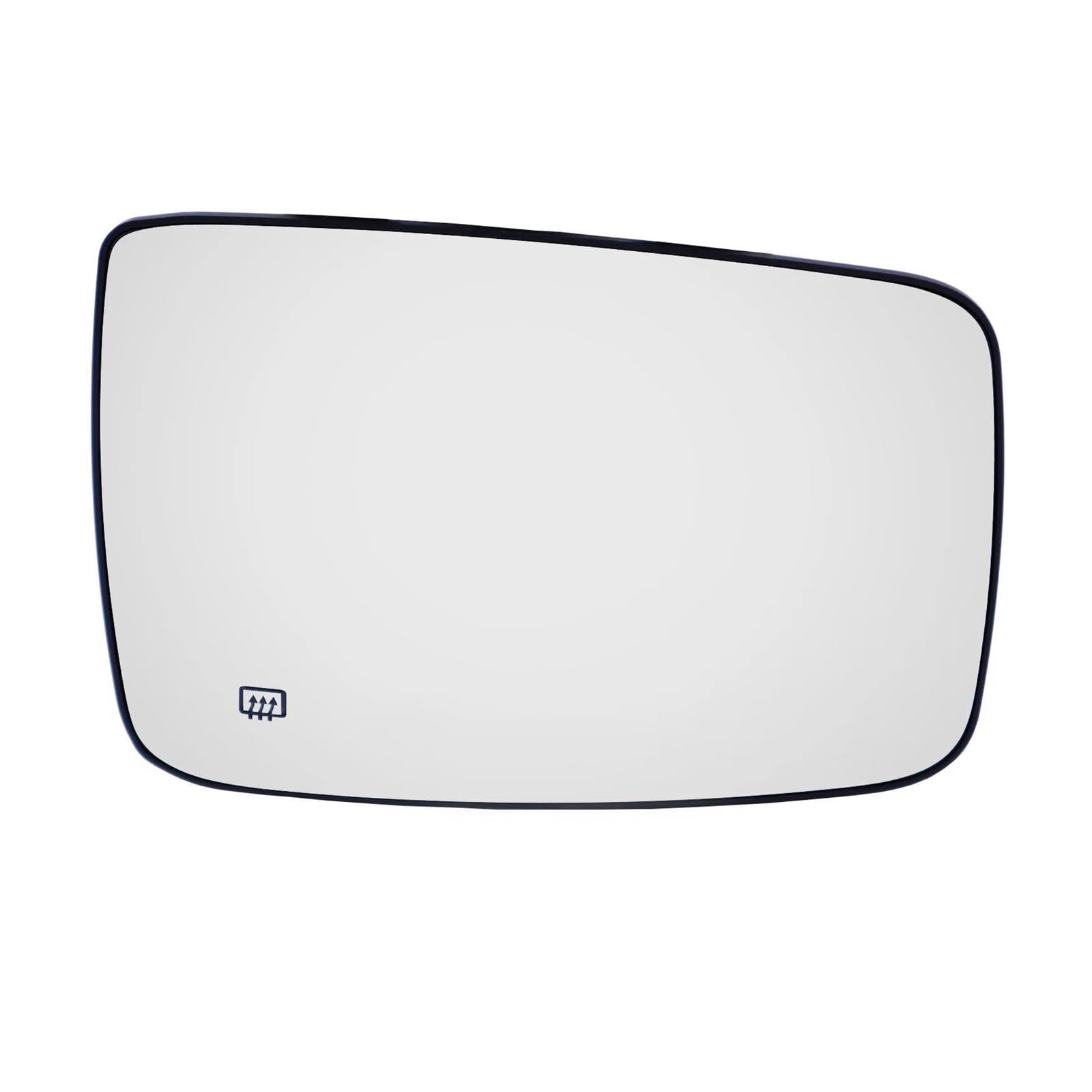 Türspiegelglas Für Dodge Für RAM 1500 2500 2009 2010-2019 Linke Oder Rechte Seite Erhitzt Auto Tür Flügel Spiegel Glas Auto Rück Mit Basis Rearview Side Autotür Spiegelglas(Right) von BeiZhengbhD