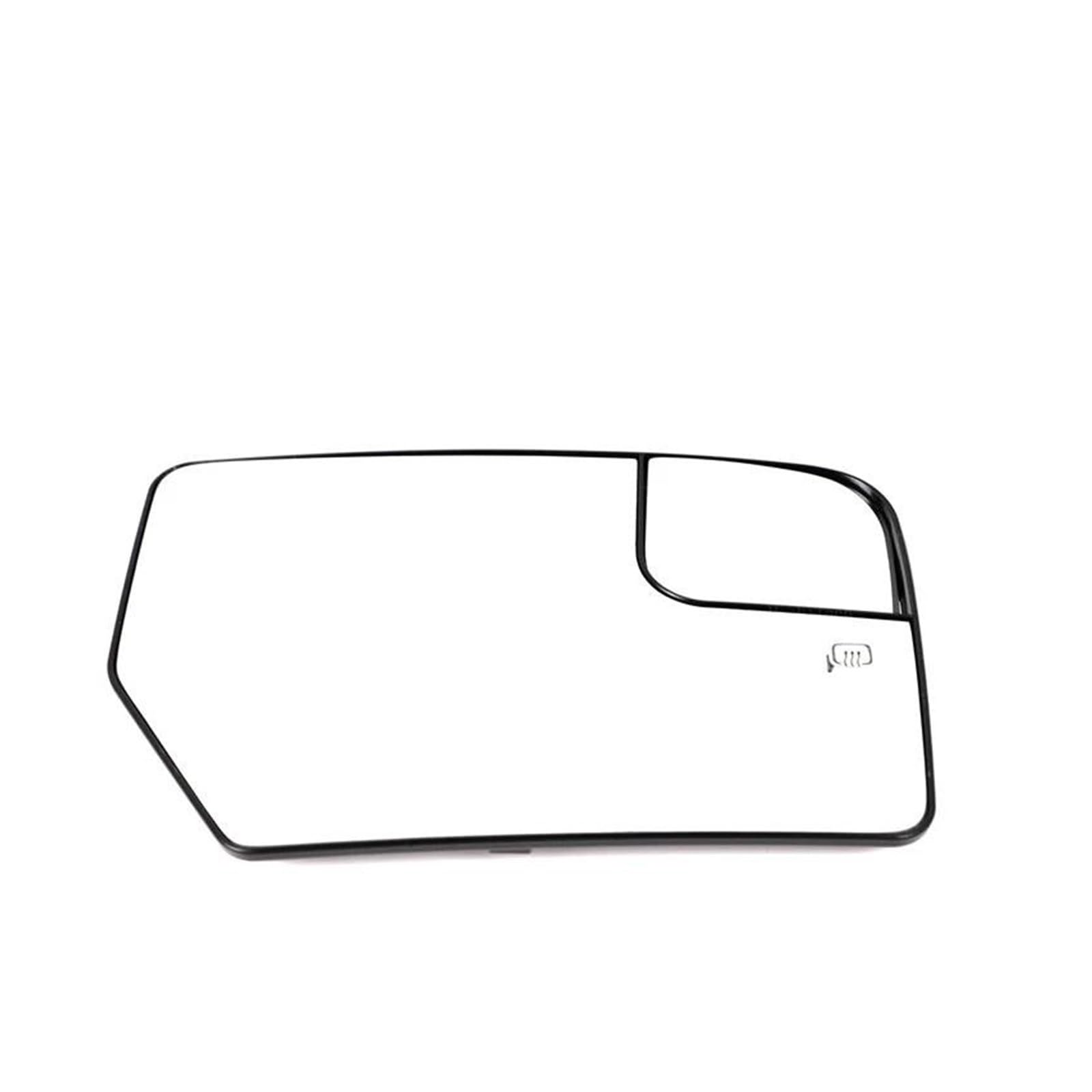 Türspiegelglas Für Ford Für Expedition 2012 2013 2014 2015 2016 2017 Zubehör Seite Rück Beheizte Spiegel Glas CL1Z17K707A CL1Z17K707C Rearview Side Autotür Spiegelglas(1pc Right) von BeiZhengbhD