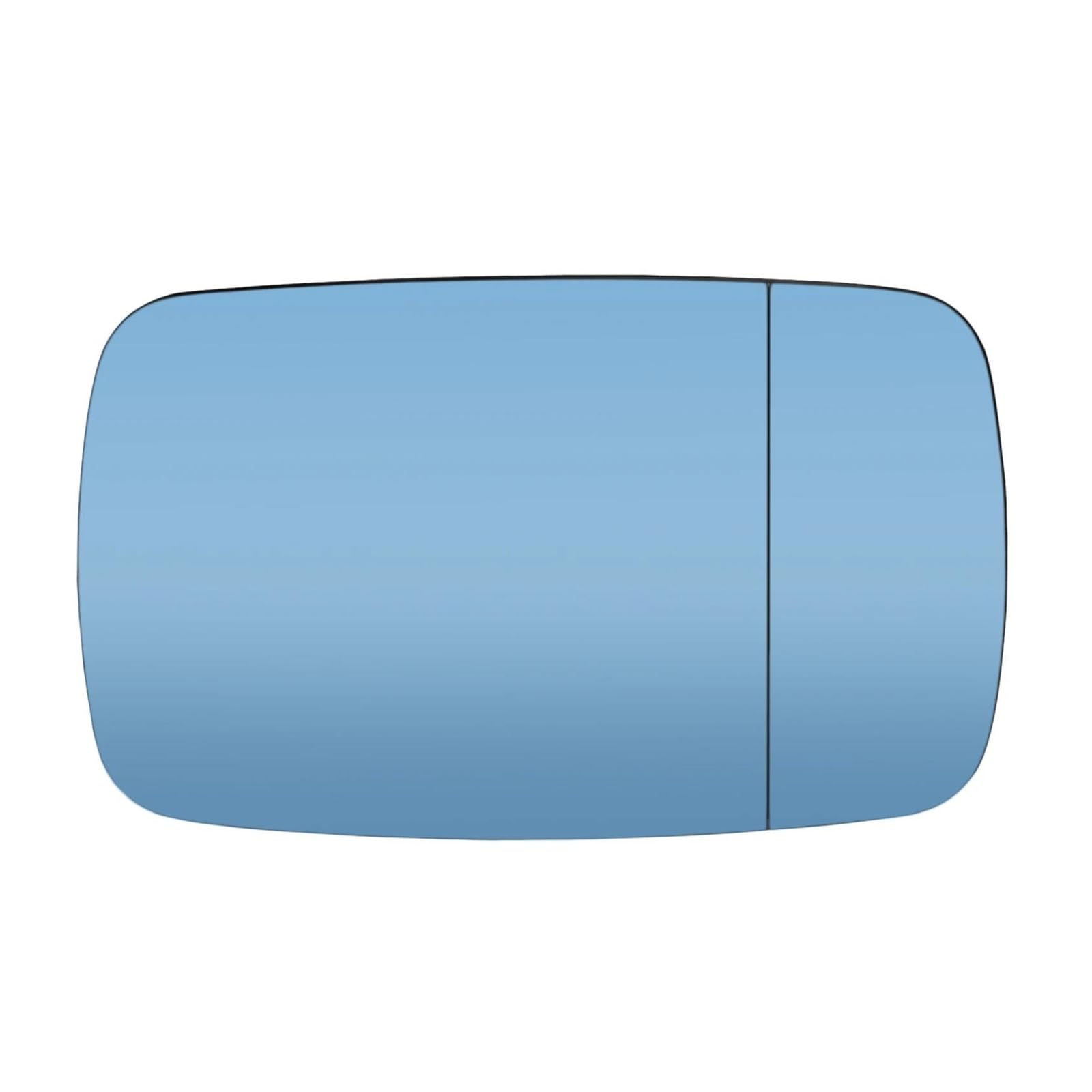 Türspiegelglas Für Für 3er Für E46 1998–2005 Für 5er Für E39 1996–2003 Blaues Seitliches Rückspiegelglas, Für Aufkleben Ohne Basis Rearview Side Autotür Spiegelglas(Right) von BeiZhengbhD