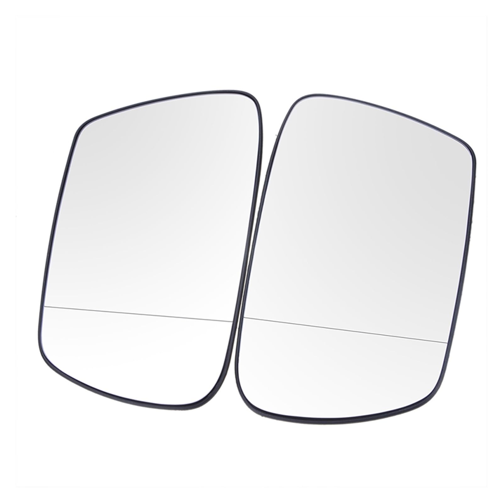 Türspiegelglas Für Jeep Für Grand Für Cherokee 2005-2010 Seite Rückspiegel Erhitzt Glas Heizung Anti-Nebel Abtauen Tür Flache Flügel Spiegel Rearview Side Autotür Spiegelglas(White A Pair) von BeiZhengbhD