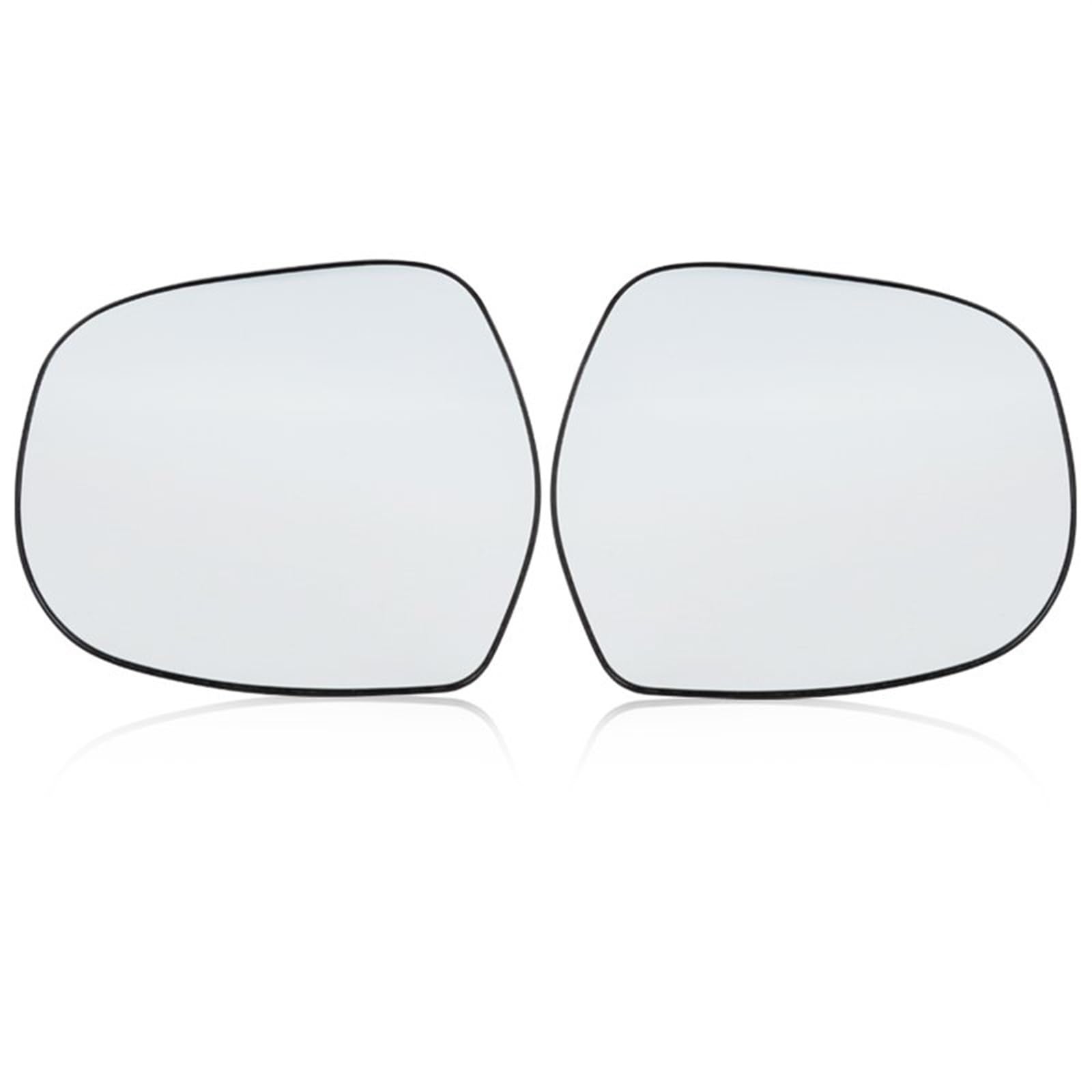 Türspiegelglas Für Land Für Cruiser Für Prado 120 2003-2007 2008 2009 Außen Seite Rückspiegel Tür Spiegel Gläser Ohne Heizung Rearview Side Autotür Spiegelglas(Pair (A Type)) von BeiZhengbhD