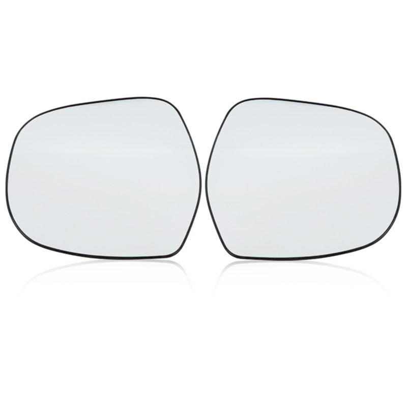 Türspiegelglas Für Land Für Cruiser Für Prado 120 2003-2007 2008 2009 Außen Seite Rückspiegel Tür Spiegel Gläser Ohne Heizung Rearview Side Autotür Spiegelglas(Pair (A Type)) von BeiZhengbhD