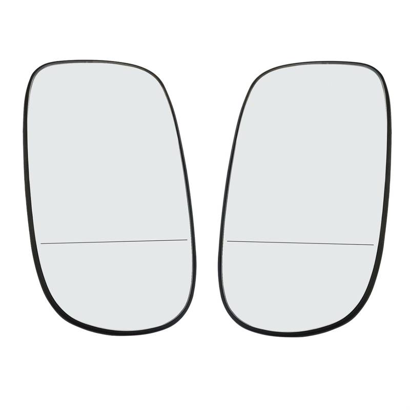 Türspiegelglas Für SAAB Für 9-3 Für 93 Linke + Rechte Seite Tür Flügel Spiegel Glas Weitwinkel 190mm X 107mm Klar 2002-2010 Vordertür Rück Glas Rearview Side Autotür Spiegelglas von BeiZhengbhD