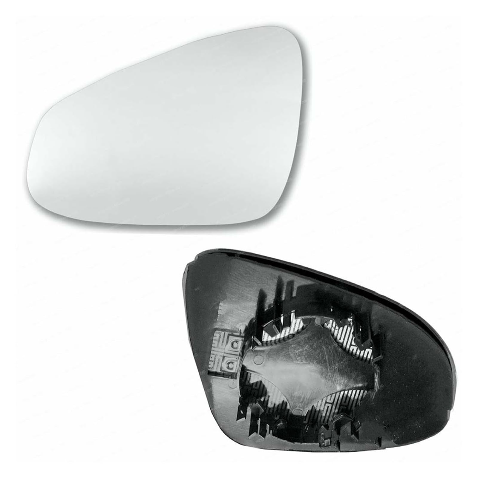 Türspiegelglas Für Toyota Für Aygo 2014-2021 Für Yaris 2012-2020 Glas Beheizte Weitwinkel-Rückspiegel Rearview Side Autotür Spiegelglas(Left) von BeiZhengbhD