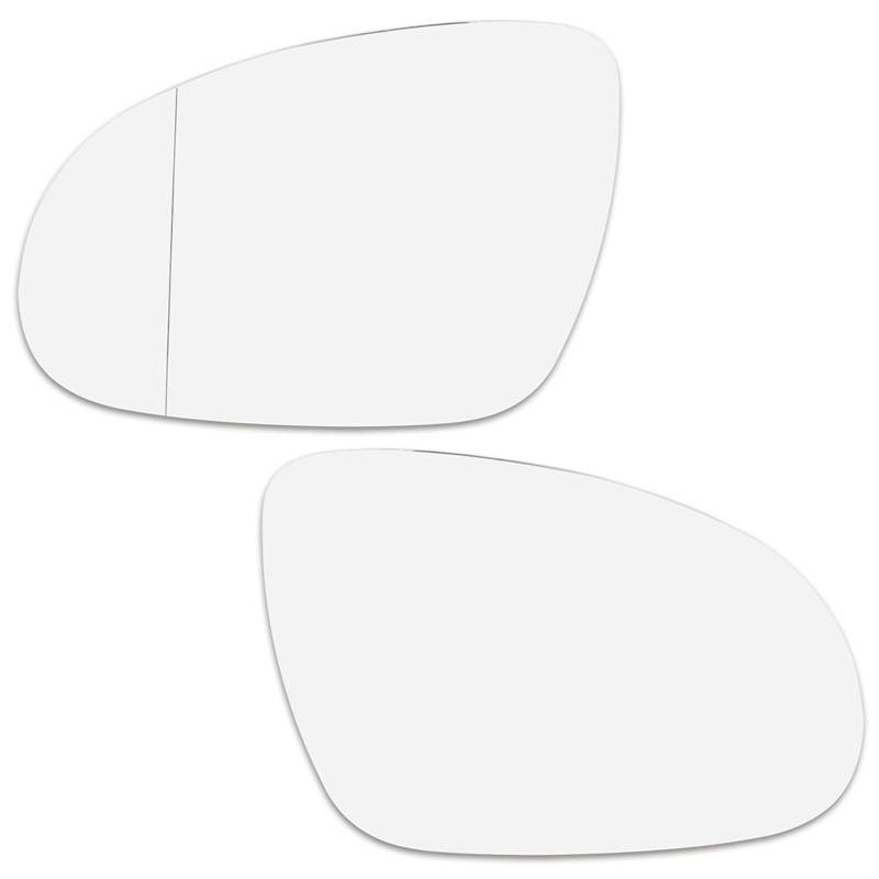 Türspiegelglas Für VW Für Jetta 2005 2006 2007 2008 2009 2010 Spiegelglas Erhitzt Mit Trägerplatte Seite Rückspiegel Glas Weitwinkel Rearview Side Autotür Spiegelglas(1pair) von BeiZhengbhD