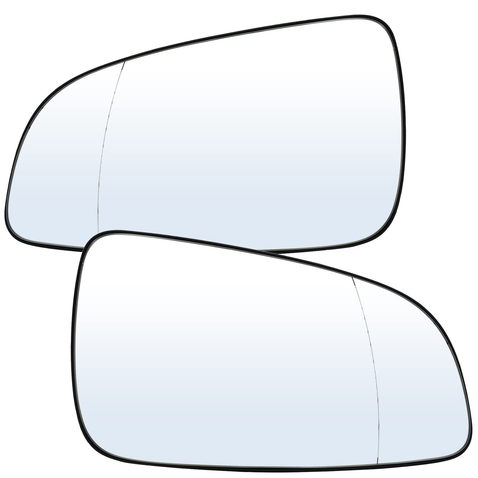 Türspiegelglas Für Vauxhall Für Astra H 2004–2009. Die Beheizten Konvexen Linsen Aus Linkem Und Rechtem Spiegelglas Sind Extern An Der Rückwand Befestigt Rearview Side Autotür Spiegelglas(Left and Rig von BeiZhengbhD