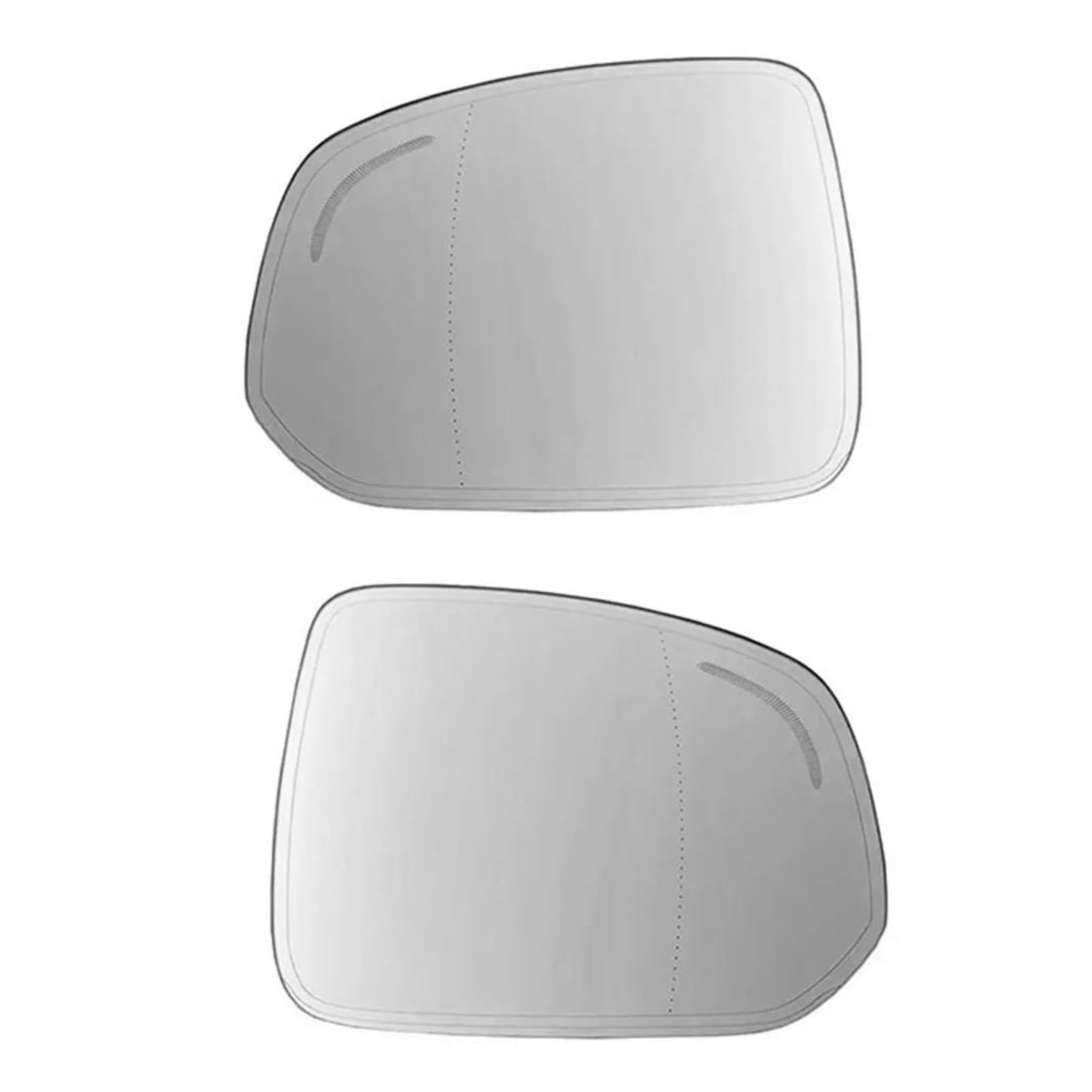 Türspiegelglas Für Volvo Für XC90 2015-2022 Auto Auto Links/Rechts Erhitzt Rück Seite Flügel Spiegel Glas Ersatz Rearview Side Autotür Spiegelglas(A Pair) von BeiZhengbhD