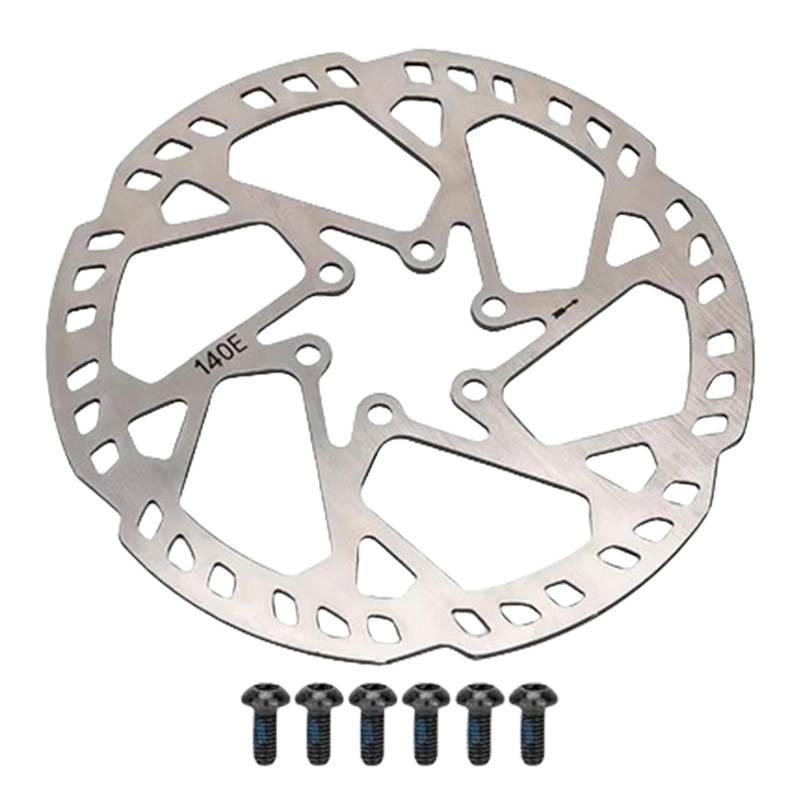 140/160/180/203/220 mm Edelstahl Scheibenbremse Rotor mit Schrauben Fahrräder Scheibenbremse Rotor für Rennrad Mountainbike von Beimus