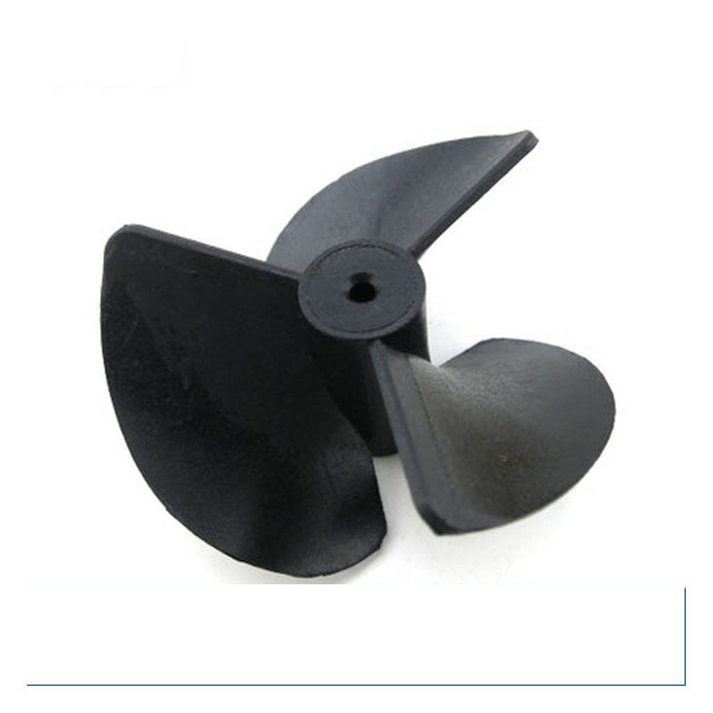 Beimus Professionelle Propeller mit 3 Flügeln, mit 2 mm Schaftloch, Nylon-Paddel für Lüfterform-Paddel von Beimus