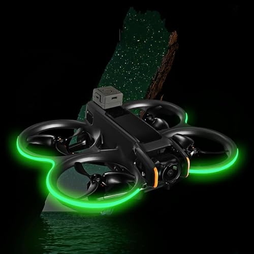 BeisDirect LED-Lichtleiste für DJI Avata 2 Drohne Nacht Flug Warnlicht Streifen LED Lichtleiste (Grün) von BeisDirect