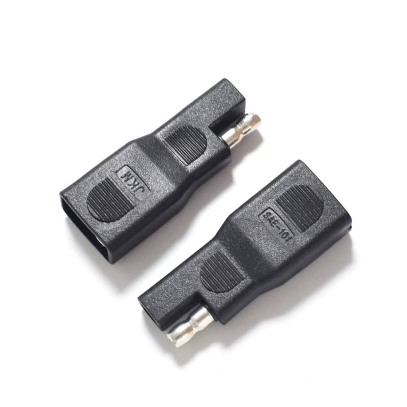 BeisDirect 2 Pack SAE Polaritätsumkehrung Adapterstecker SAE zu SAE Polaritätsumkehrung Schnelltrennkabel Steckerwechsler Adapterstecker für Automotive, Solarpanel Batterie von BeisDirect