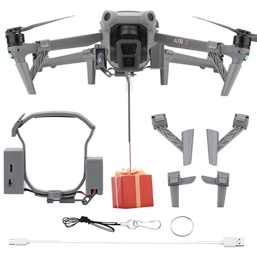 BeisDirect Drohne Airdrop System für DJI AIR 3 Zubehör, Nutzlast/Lieferung/Transport Drop Release Gerät für DJI Air Aerial Gift Thrower Zubehör von BeisDirect