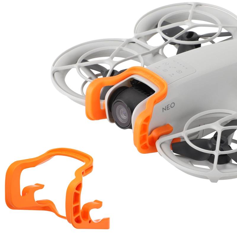 BeisDirect Gimbal Bumper für DJI Neo Drohne, Protect Bar Gimbal Schutzhülle Crash Bar Kamera Objektivschutz Stoßstange Objektivschutz für DJI Neo Zubehör (Orange) von BeisDirect