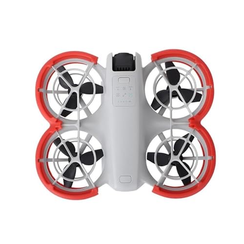 BeisDirect NEO Drohne Propeller Protector Guard für DJI NEO Stoßstangen-Ring Schutzring Anti-Kollision Impact Blade Protektoren für DJI NEO Drohne Zubehör (Rot) von BeisDirect