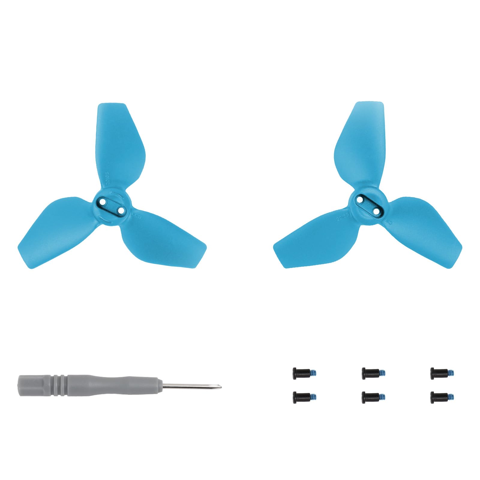 BeisDirect NEO Propellers Ersatz Prop Blades 2016S Propeller Leichter Drohnenflügel für DJI NEO Drohnenzubehör Exklusive Schrauben & Schraubendreher (1 Paar, Blau) von BeisDirect