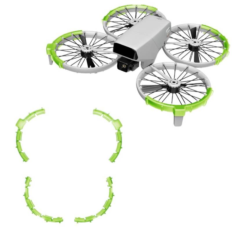 BeisDirect Propeller Guard Protector für DJI Flip, Anti-Kollisions Prop Bumper Schutzhülle Ring Anti-Kollision Schlagschutz für DJI Flip Drohne Zubehör (Grün) von BeisDirect