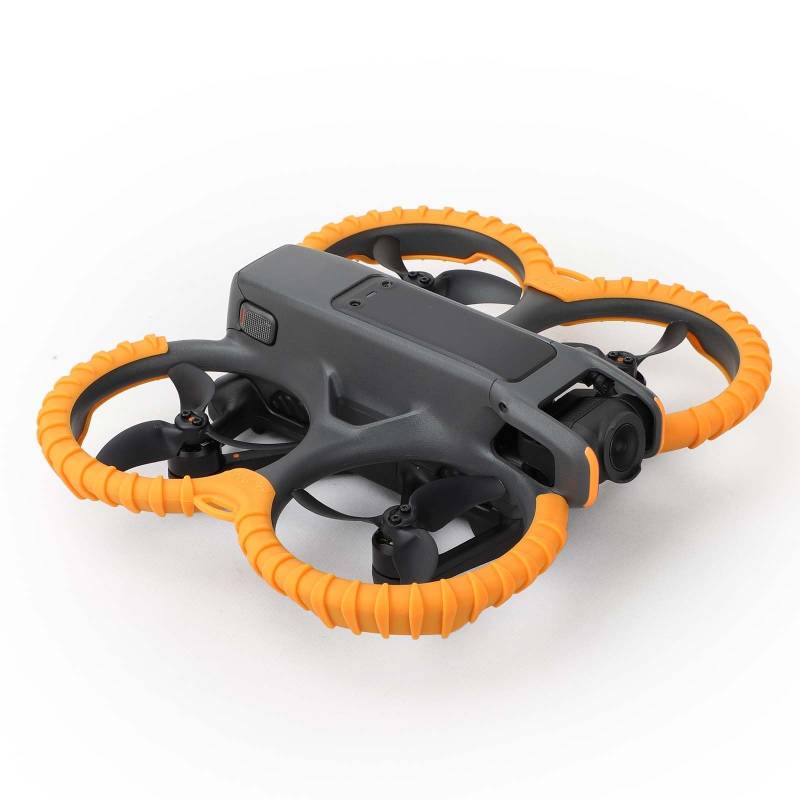 BeisDirect Propeller Protector Guard für DJI AVATA 2 Schutzhülle Stoßstange Ring Anti-Knock und Anti-Scratch Propeller Schutzhülle (Orange) von BeisDirect