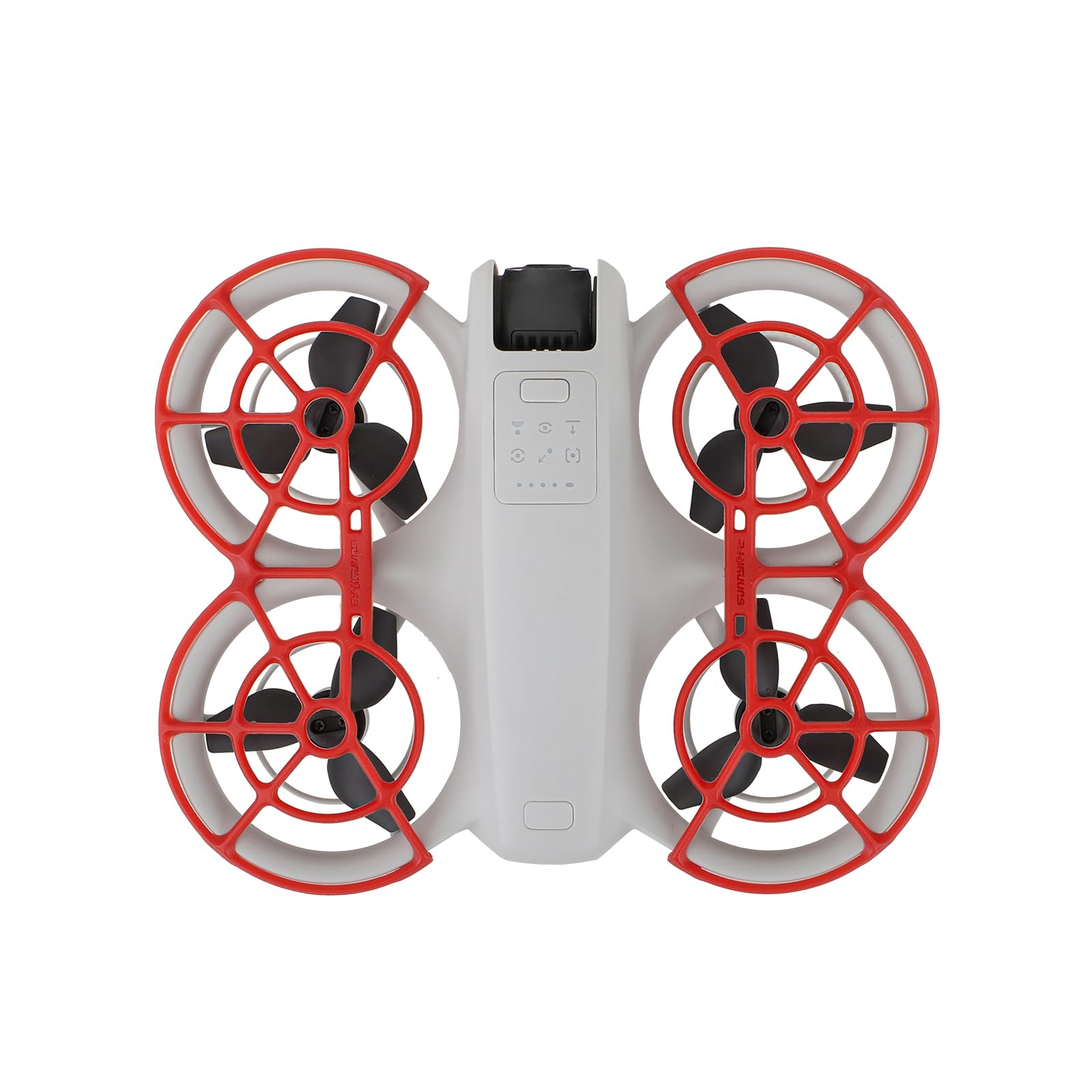 BeisDirect Propellerschutz Propellerschutz für DJI NEO Schutzhülle Anti-Kratzer Anti-Kollision Propeller Schutz Zubehör Drohne Zubehör (Rot) von BeisDirect